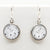 Myrtle & Me - Drop Earrings - Buttongrass - White