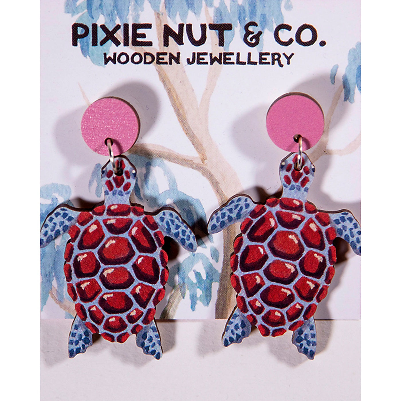 Pixie Nut & Co - Earrings - Turtle