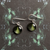 Myrtle & Me - Drop Earrings - Fern - Metallic Green