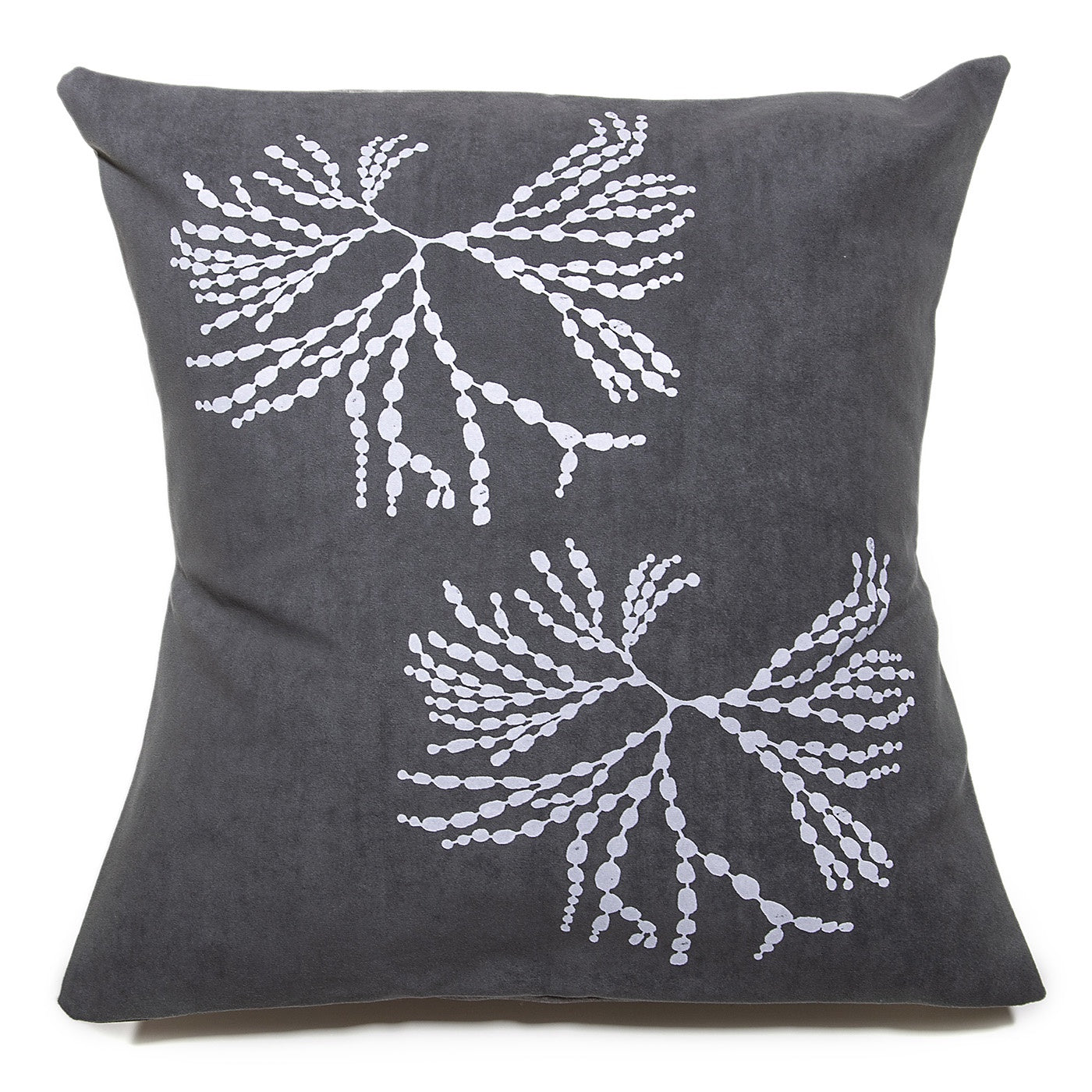 Stalley Briton - Cushion Cover - Bubbleweed - White on Charcoal (Discontinued)