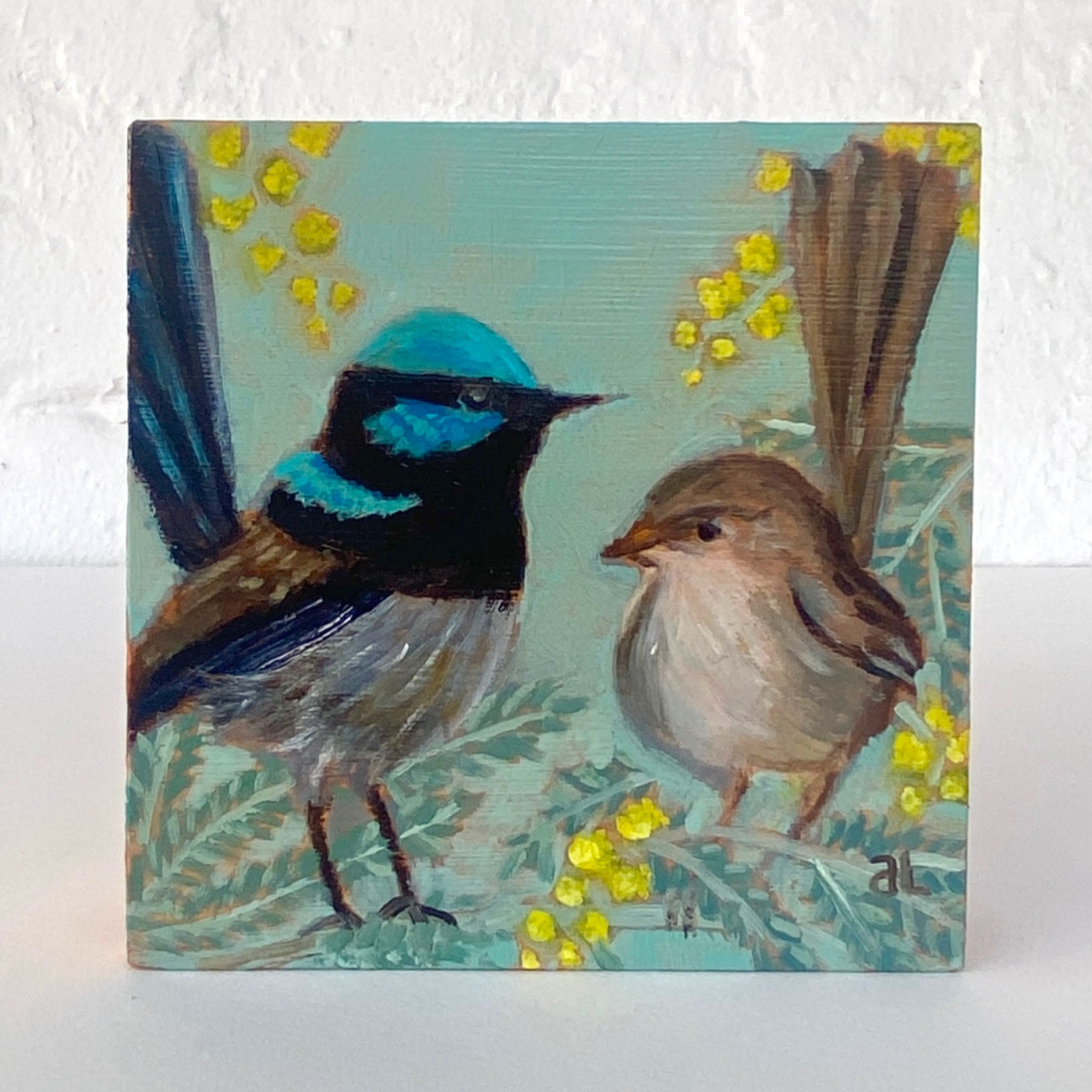 Averill Lawler - Birds of a Feather, Superb Fairy Wrens