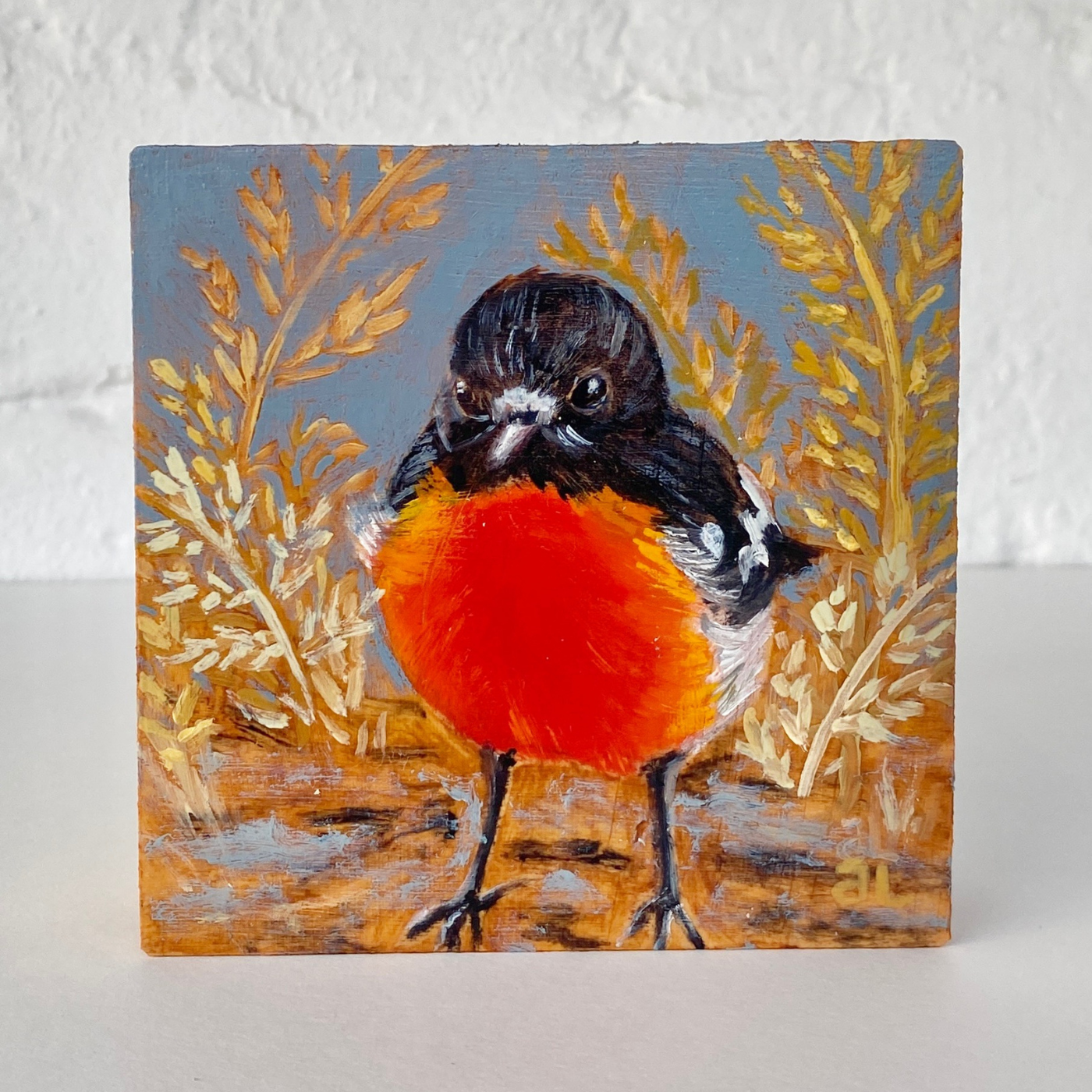 Averill Lawler - Flame Robin & Bracken