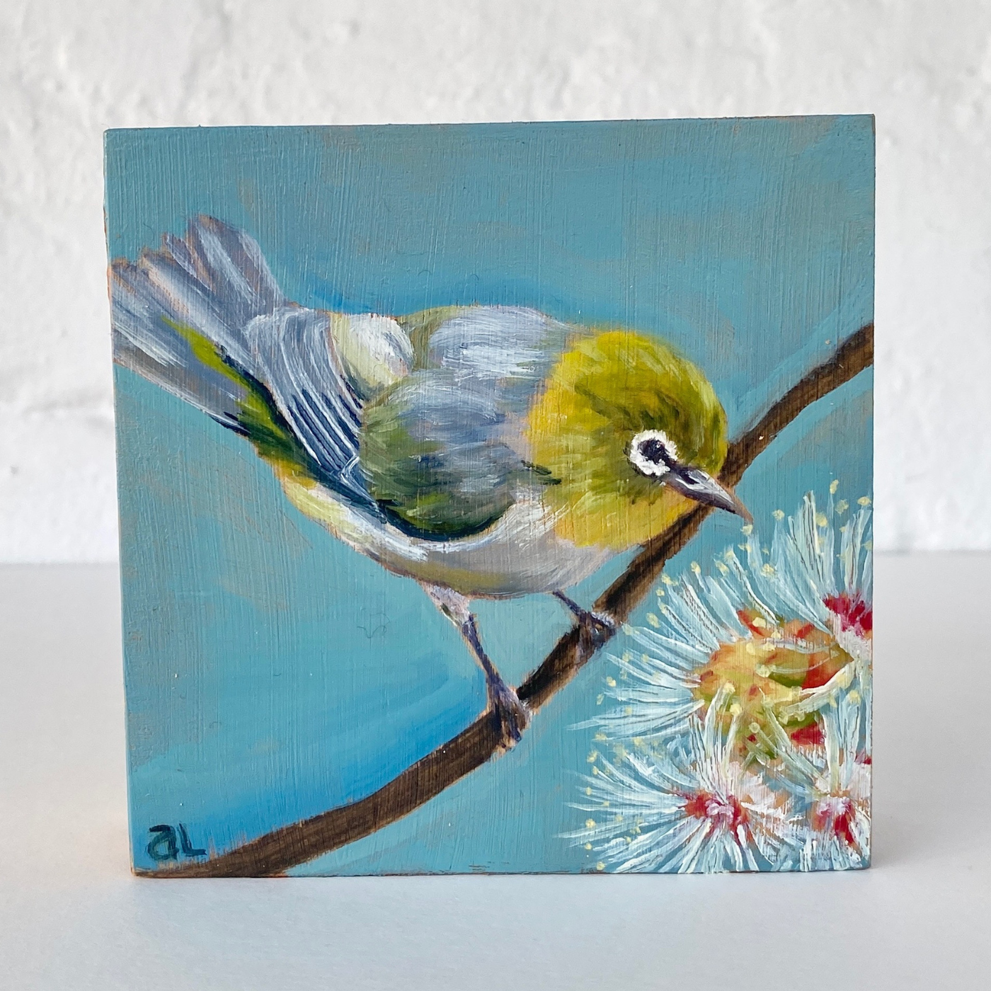 Averill Lawler - Silver Eye in the Kunzea 2