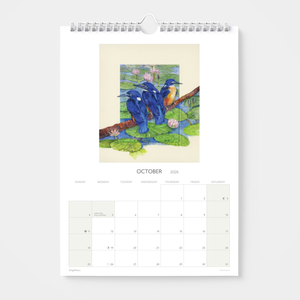 Glo Hill - Wall Calendar 2026