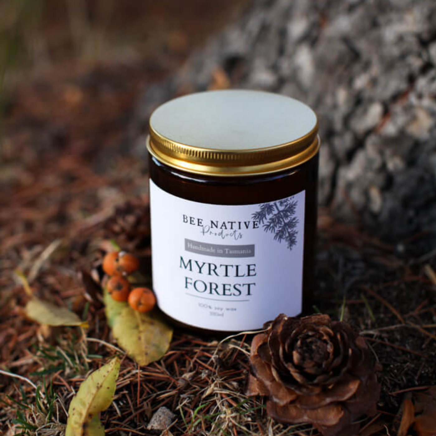 Bee Native - Myrtle Forest Soy Candle 120ml