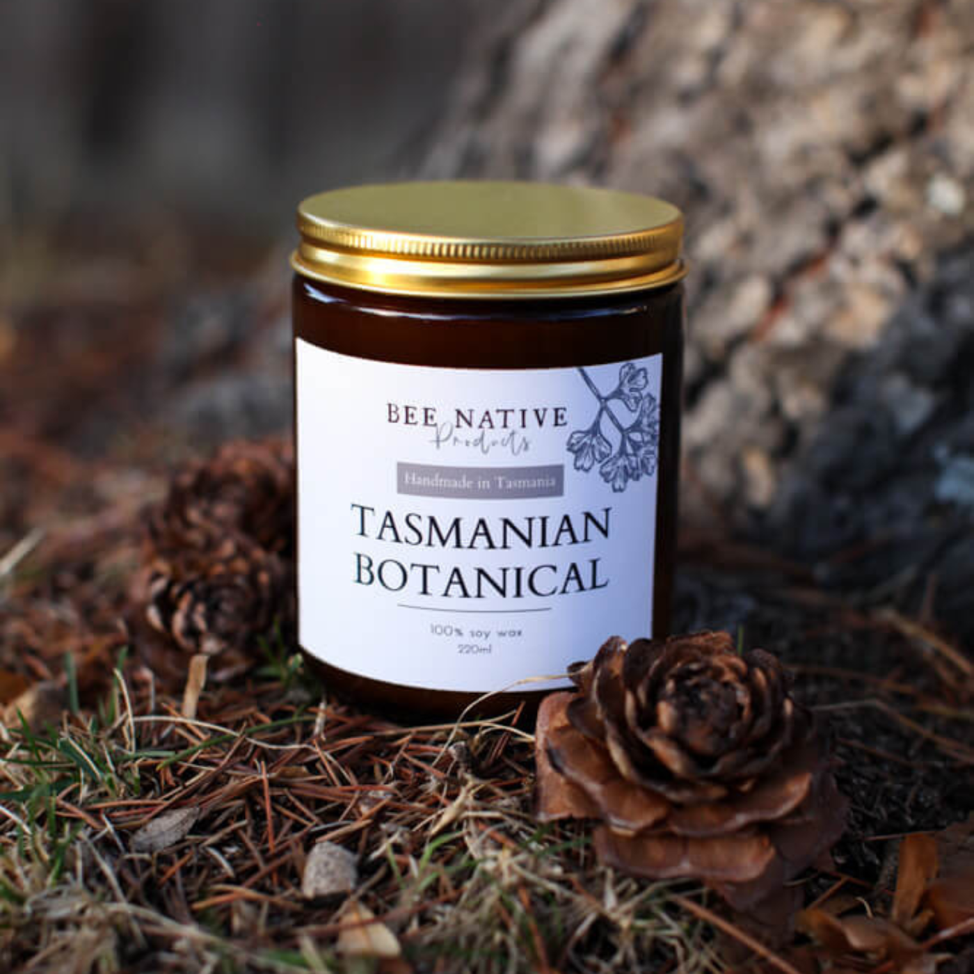Bee Native - Tasmanian Botanical Soy Candle 120ml