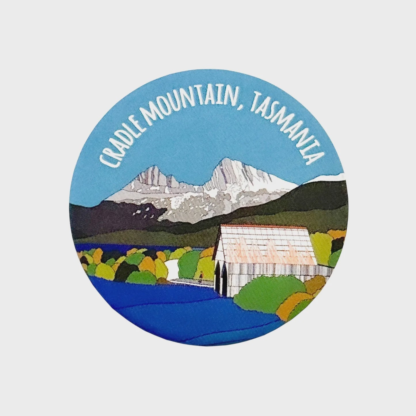 Red Parka – Bottle Opener Magnet - Cradle Mountain