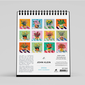 John Klein - Desk Calendar 2026