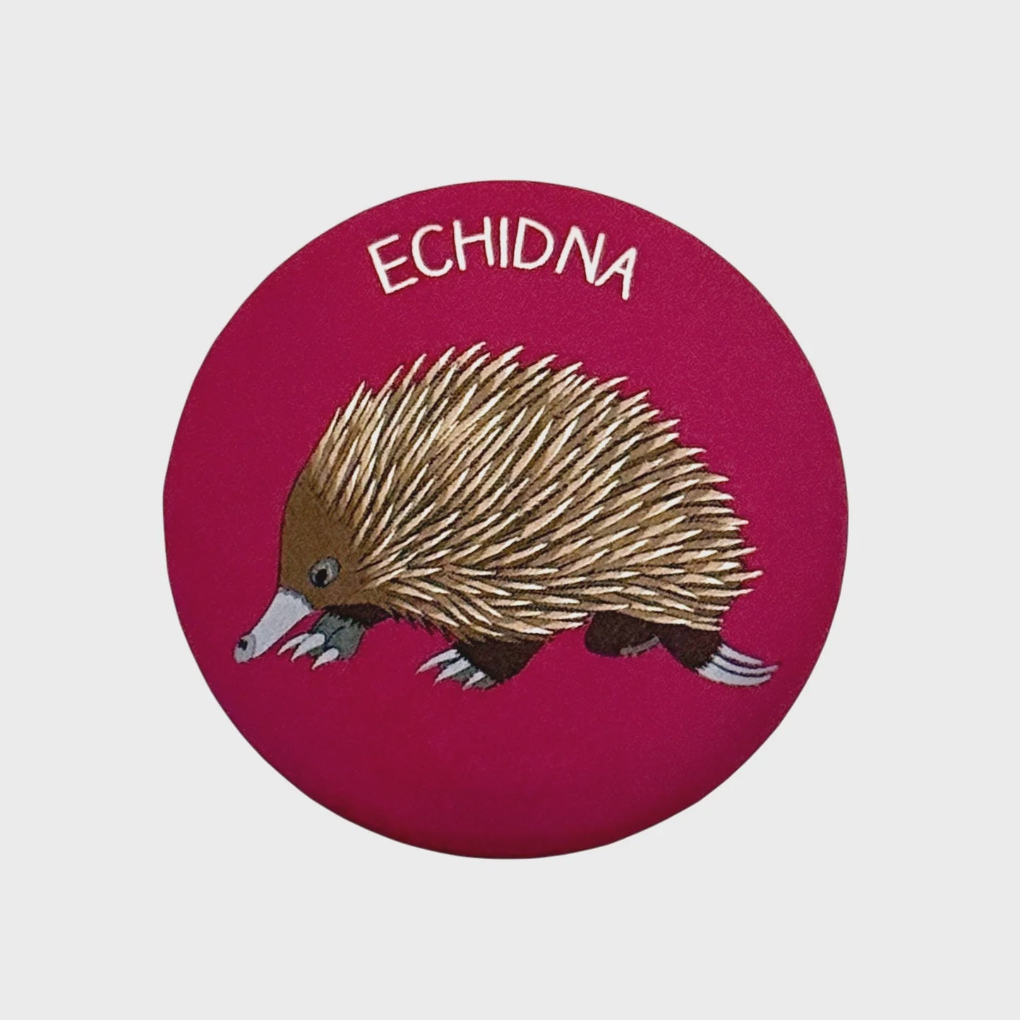 Red Parka – Bottle Opener Magnet - Echidna