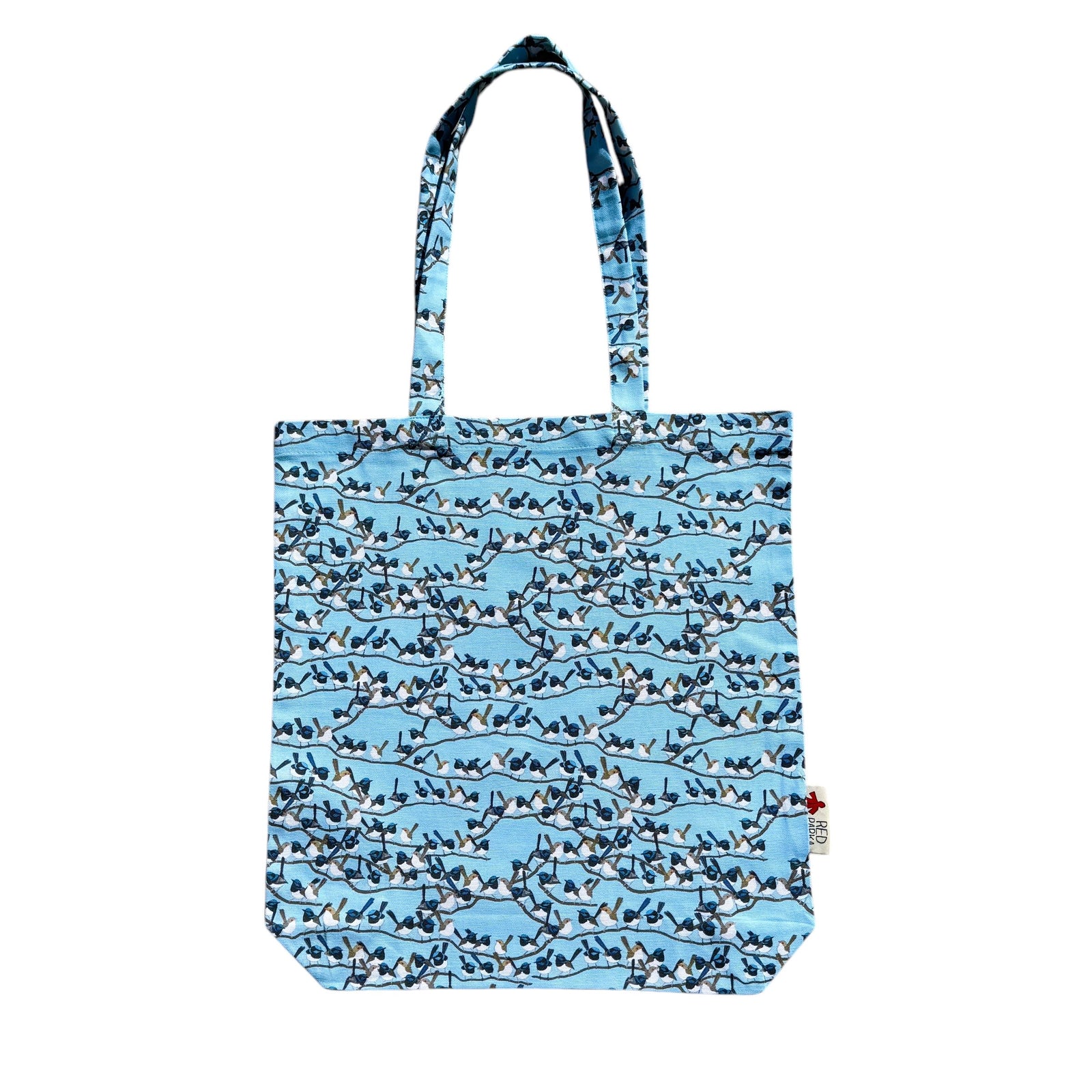 Red Parka - Tote Bag - Fairy Wren Pattern