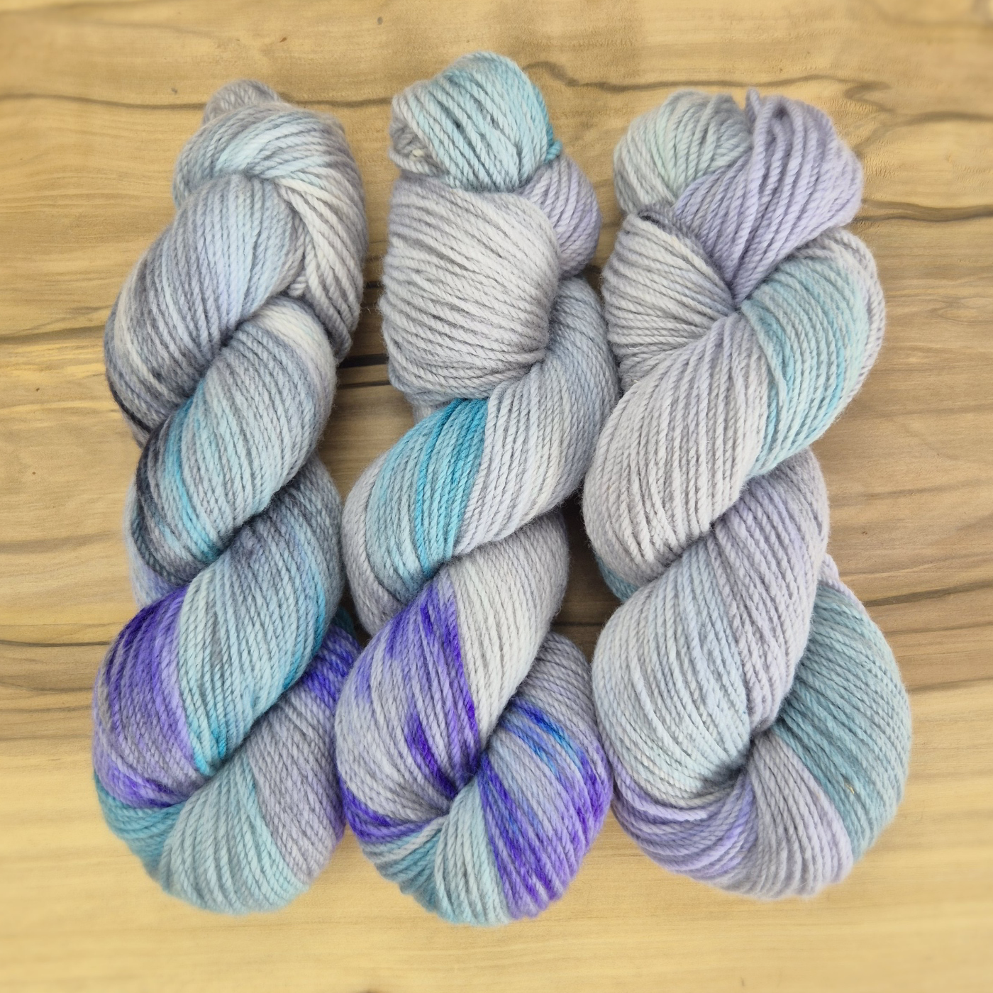 Hobart Wool Co - 100 gram Hand Dyed Yarn Skein - Great Lake