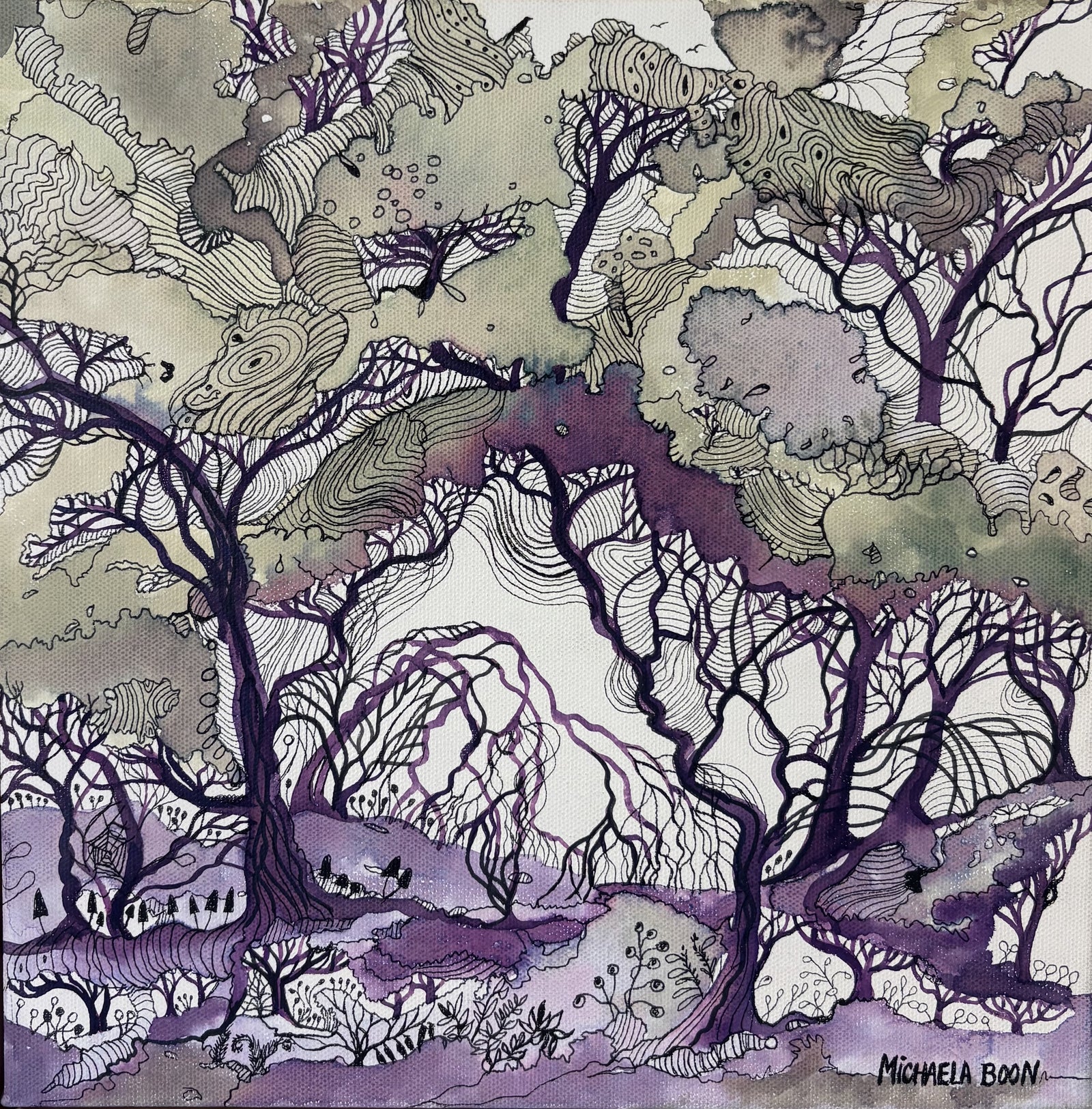 Michaela Boon - Spring on the Mountain