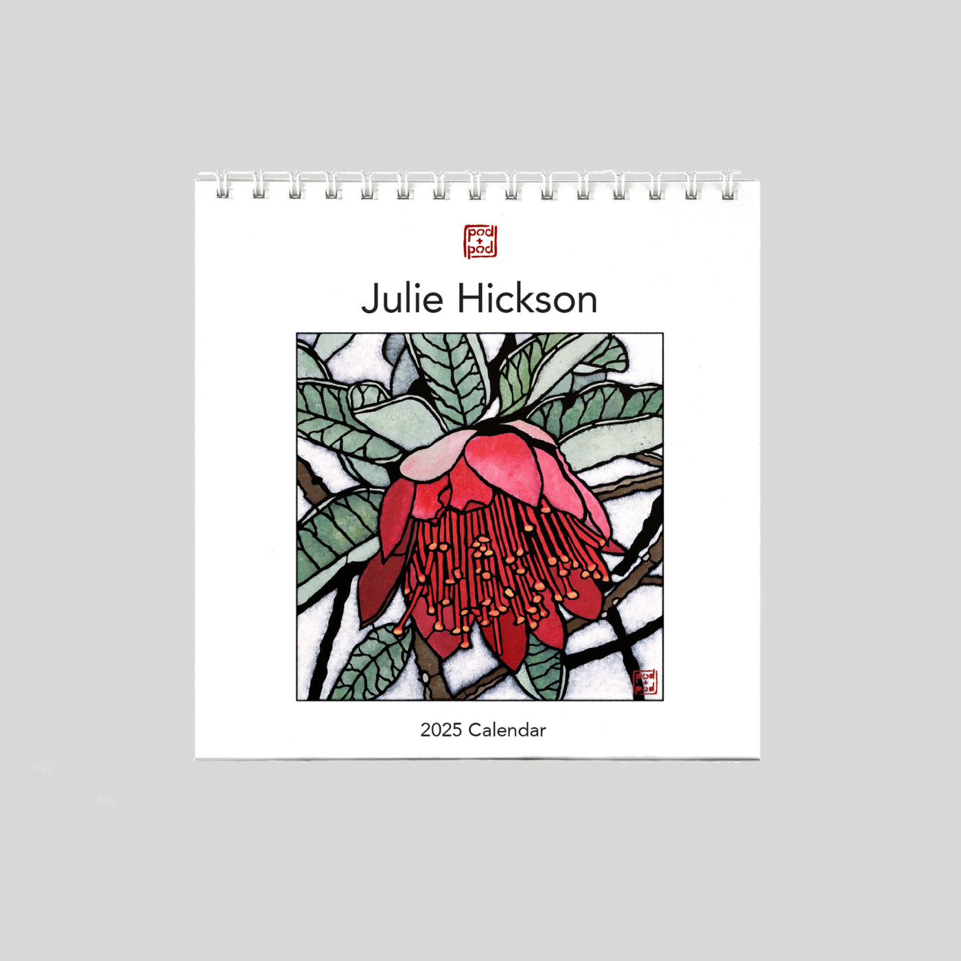 Julie Hickson 2025 Desk Calendar