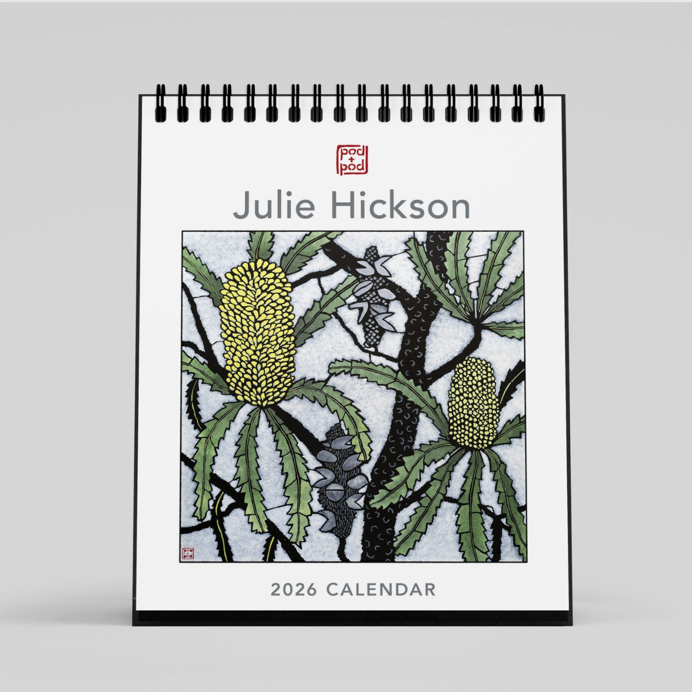 Julie Hickson Desk Calendar 2026