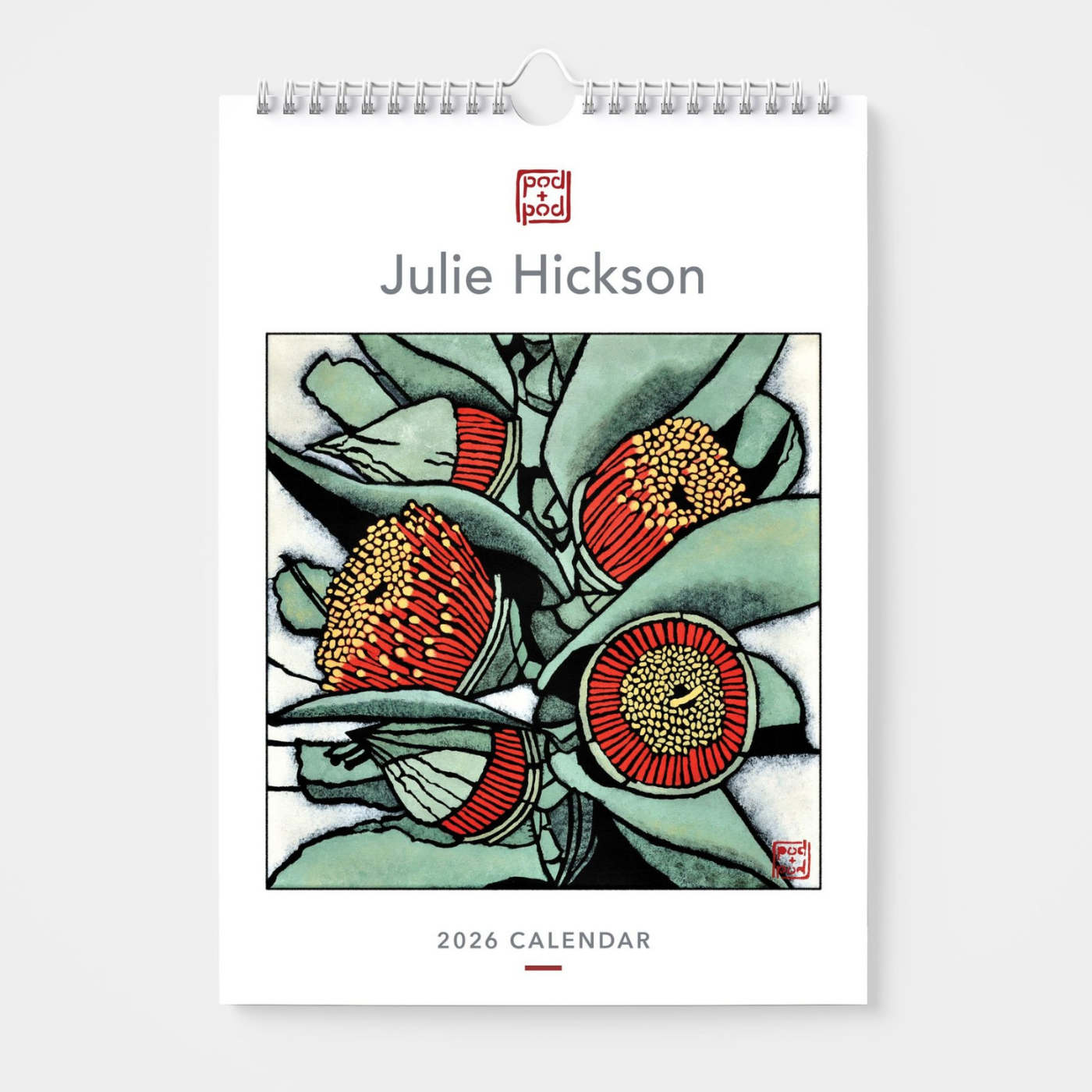 Julie Hickson - Wall Calendar 2026