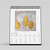 Julie Hickson Desk Calendar 2026