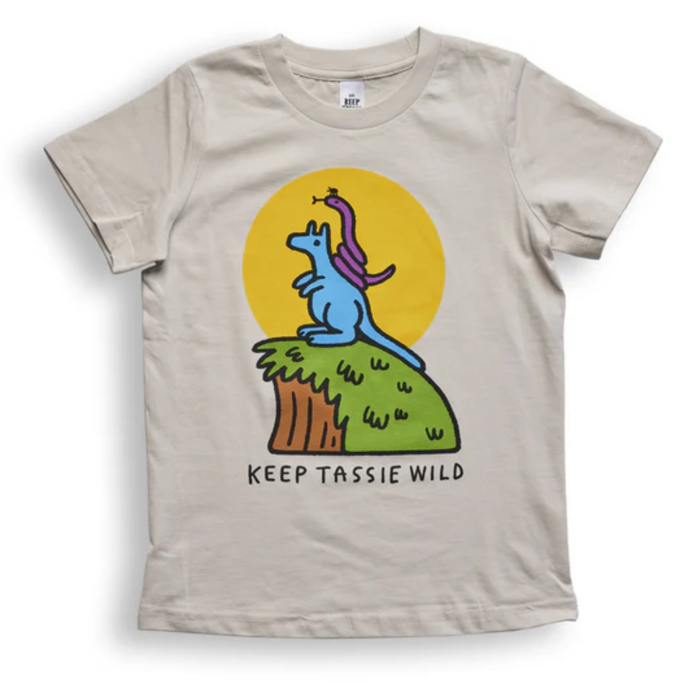 Keep Tassie Wild - Kids Tee - Animal Friends