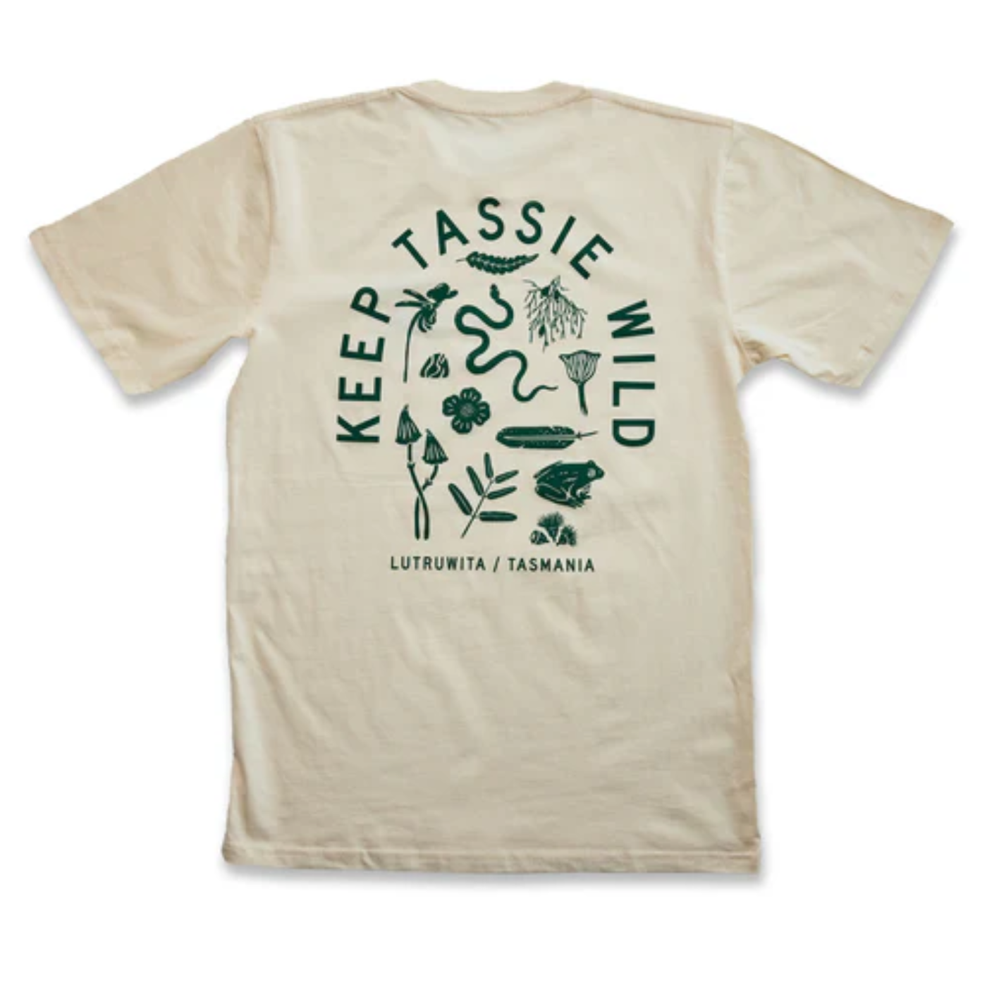 Keep Tassie Wild - Men's Tee - Land / Butter