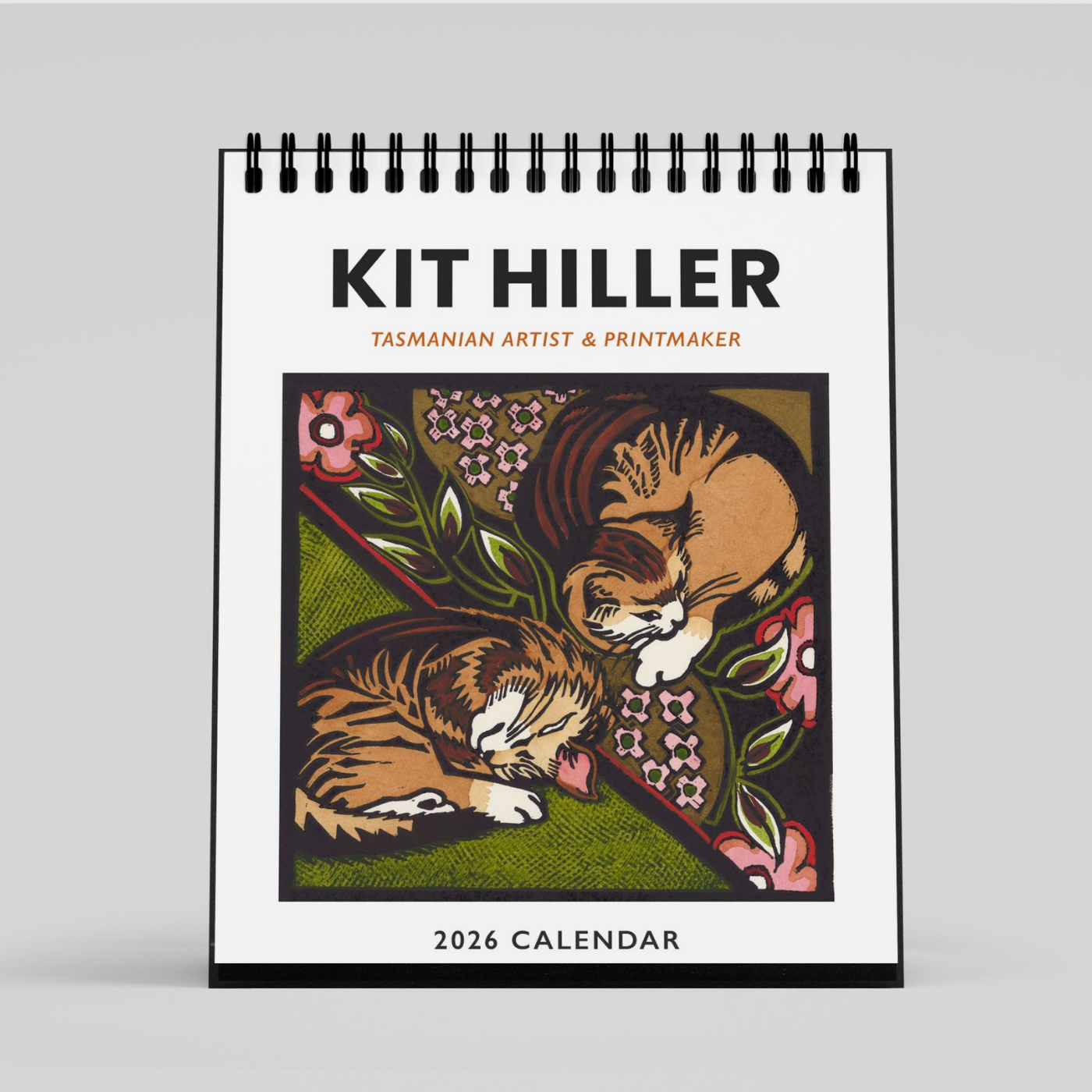 Kit Hiller - Desk Calendar 2026