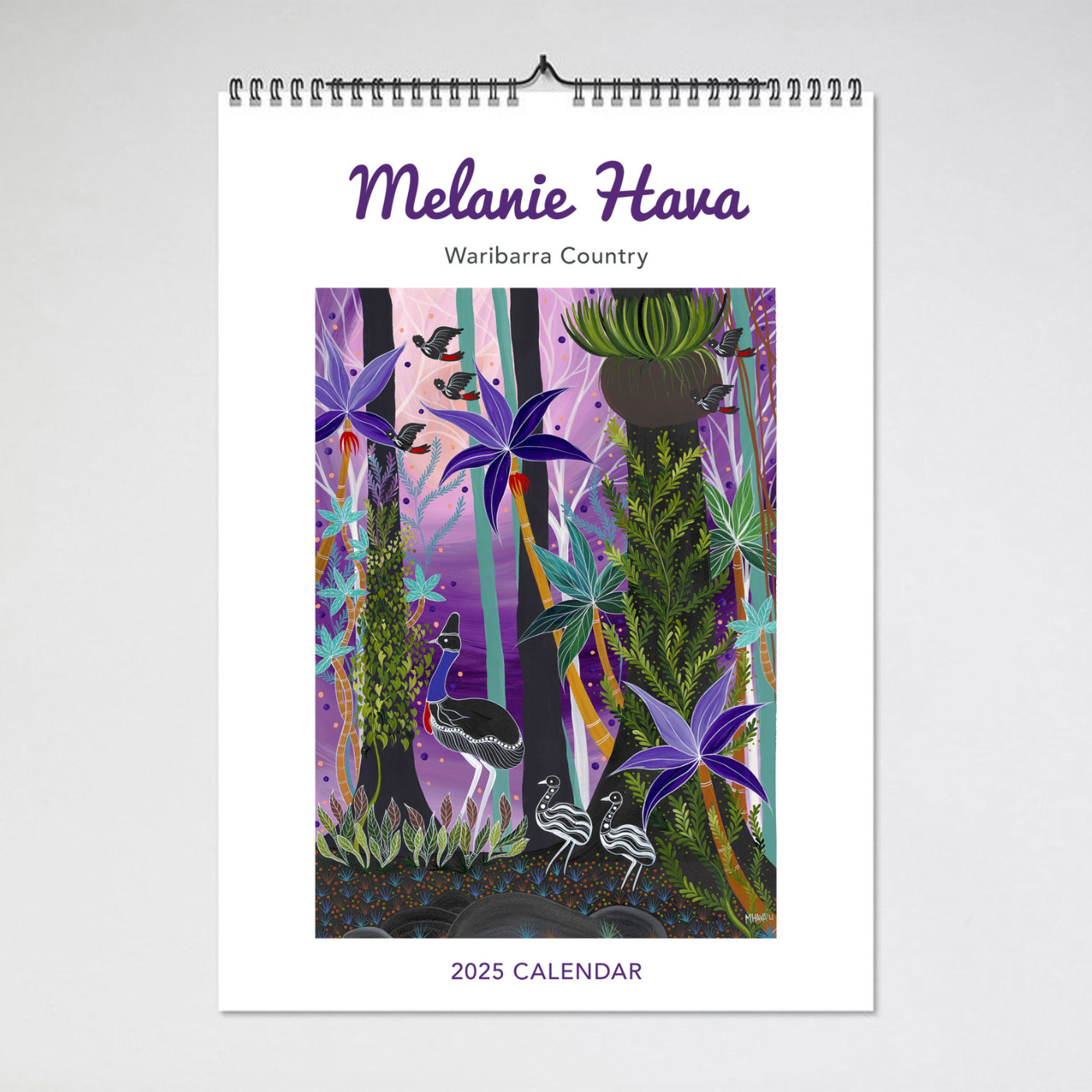 Melanie Hava 2025 Wall Calendar