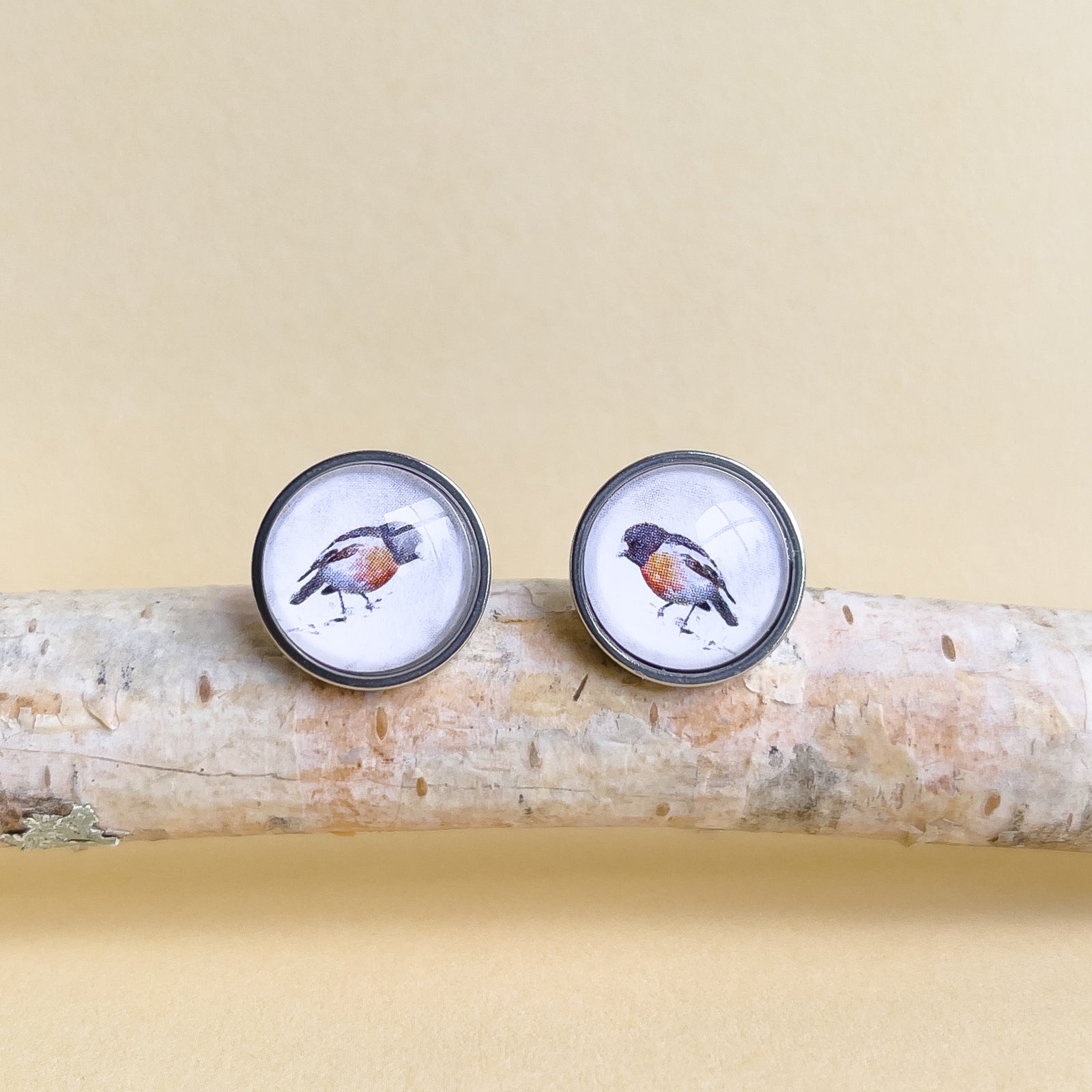 Myrtle & Me - Stud Earrings - Scarlet Robin