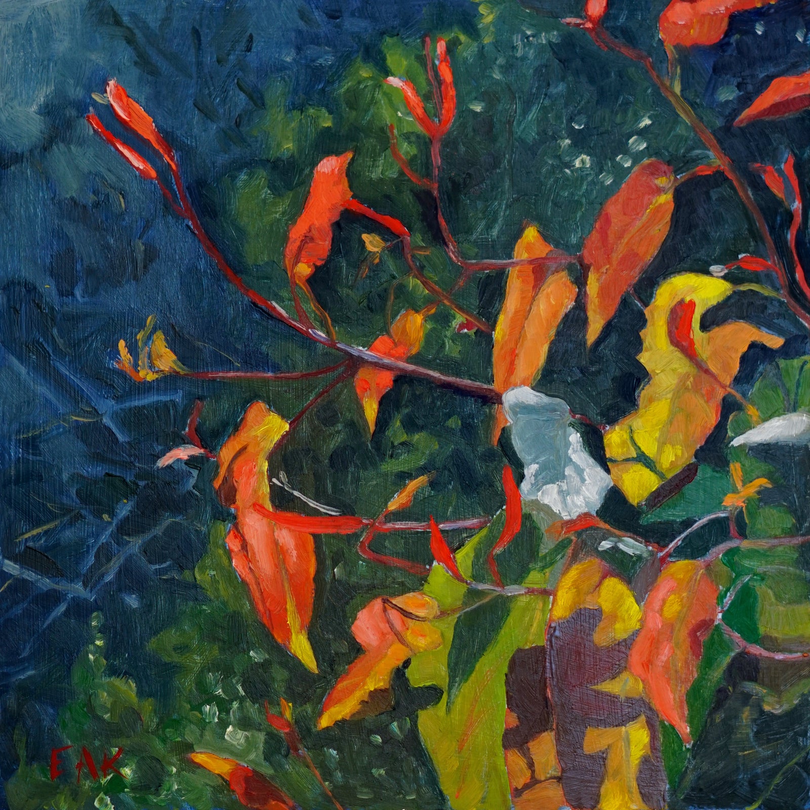 Eleanor Ann Kramer - Red Reaching