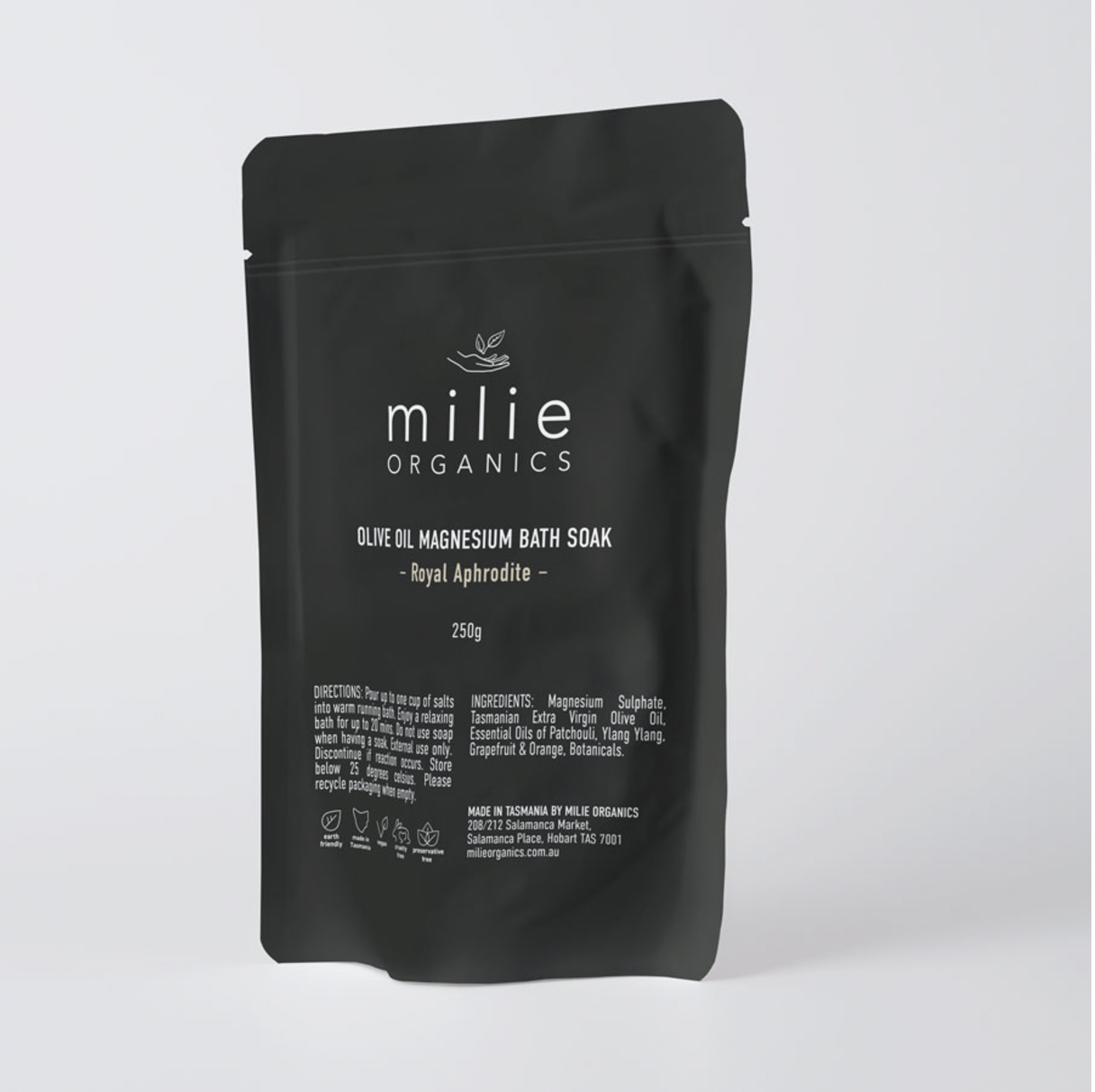 Milie Organics - Olive Oil Magnesium Soak - Royal Aphrodite