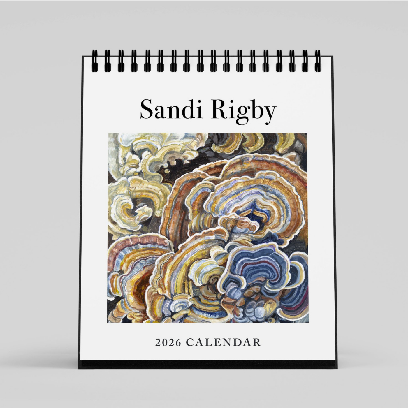 Sandi Rigby - Desk Calendar 2026