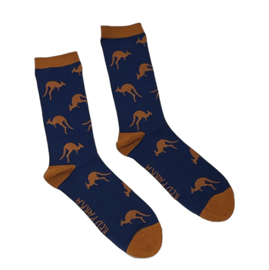 Red Parka - Socks - Adult - Kangaroo