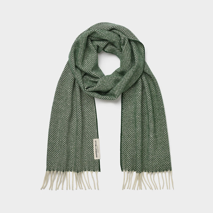 Waverley Mills - Scarf - Broken Herringbone