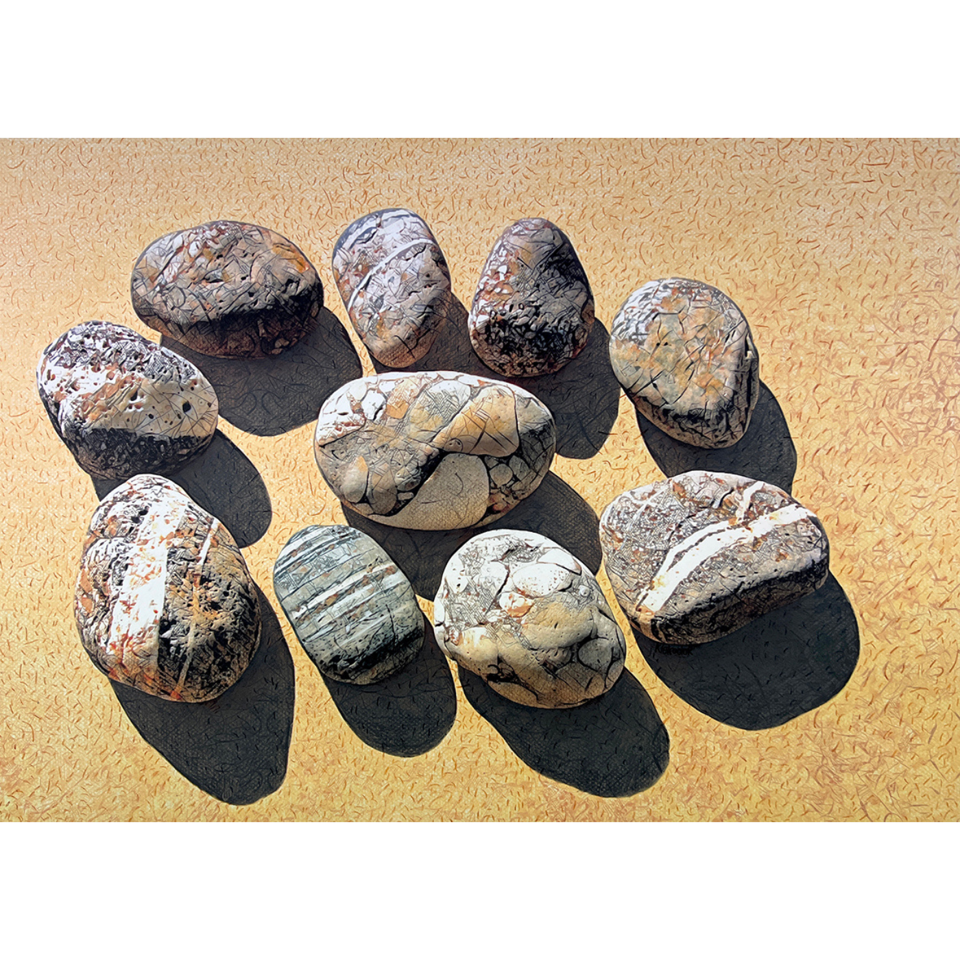 Richard Klekociuk - Still Life with Turners Beach Stones