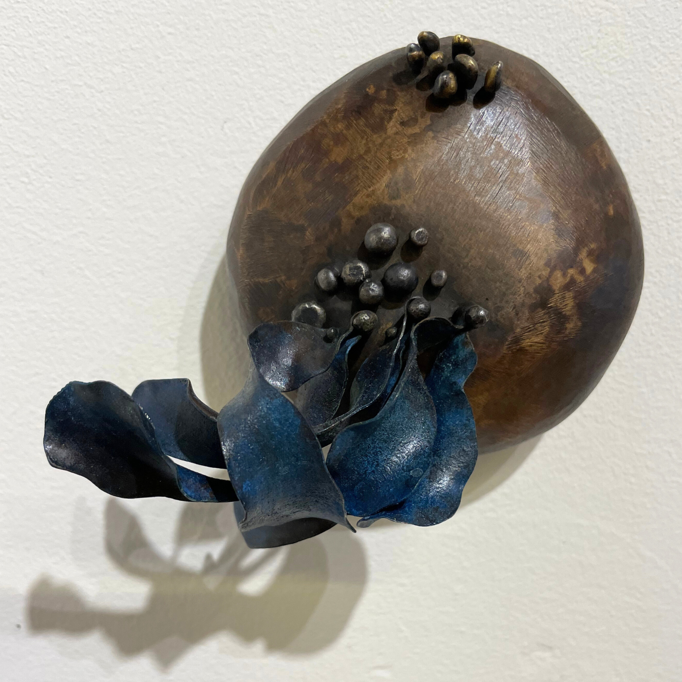 Nataša Milenović - Study of Attachments 11 - Hand-raised, Fold-formed Brooch