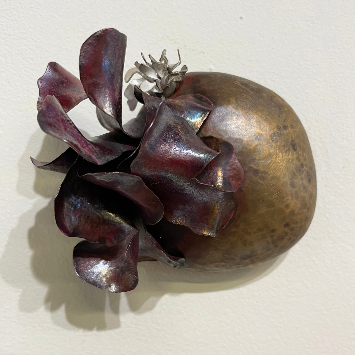 Nataša Milenović - Study of Attachments 10 - Hand-raised, Fold-formed Brooch