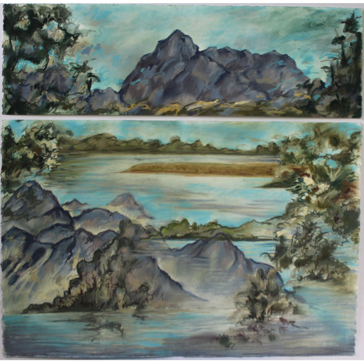 Anna Berger - Mountains and Harbour 2