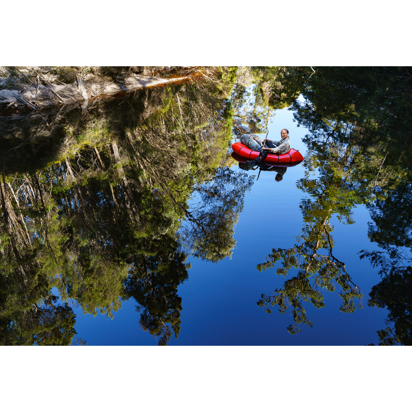 Grant Dixon - Reflecting Pool, Lewis River