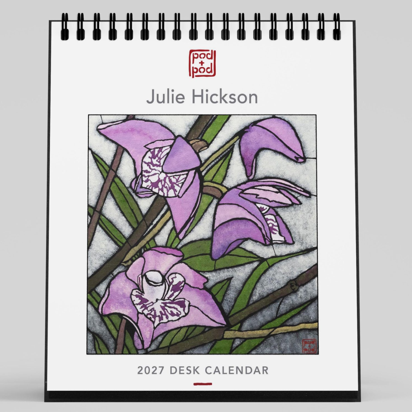 Julie Hickson Desk Calendar 2027