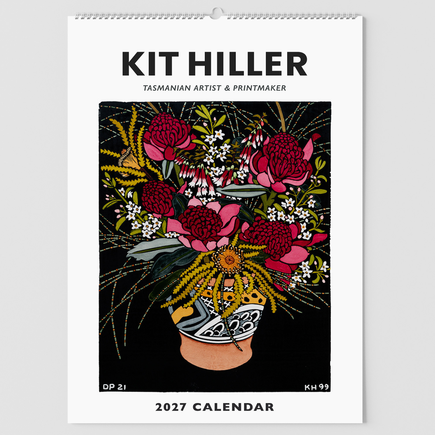 Kit Hiller - Large Wall Calendar 2027