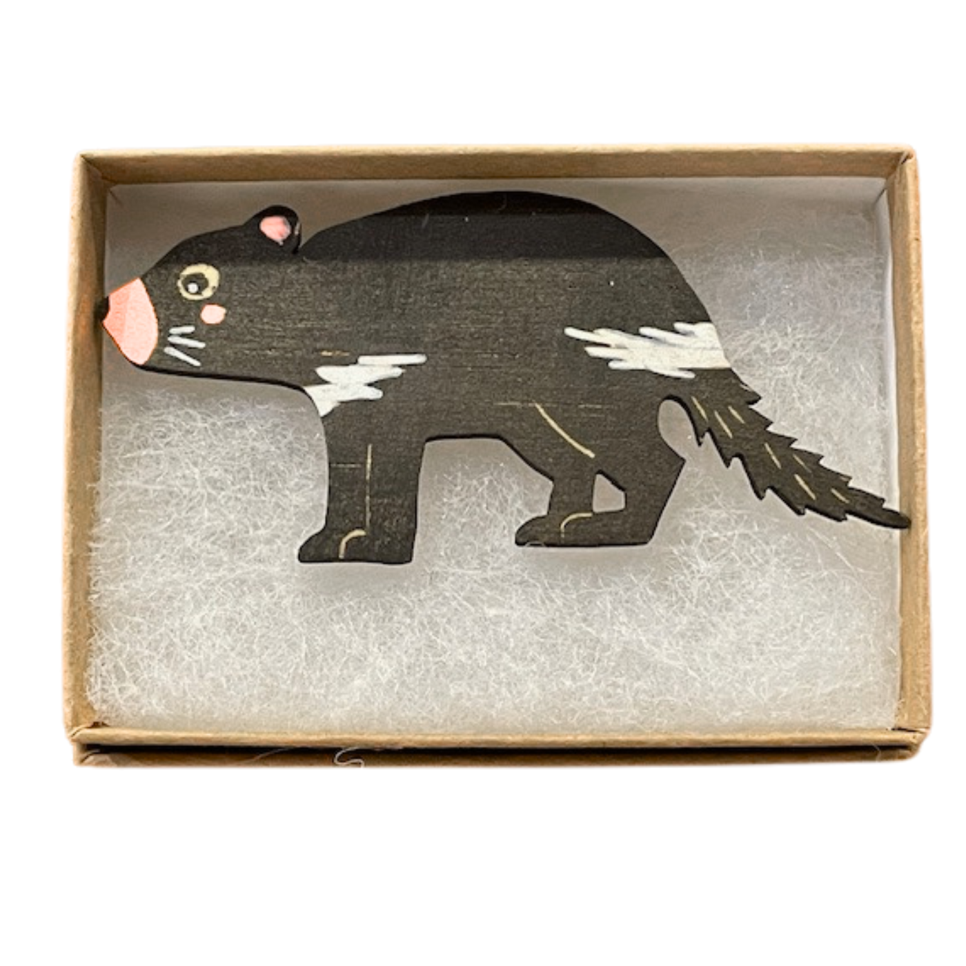 PIGMENT Monica Reeve - Brooch - Tasmanian Devil