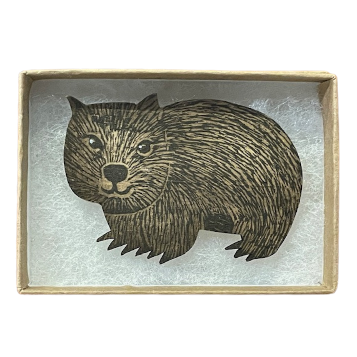 PIGMENT Monica Reeve - Brooch - Wombat