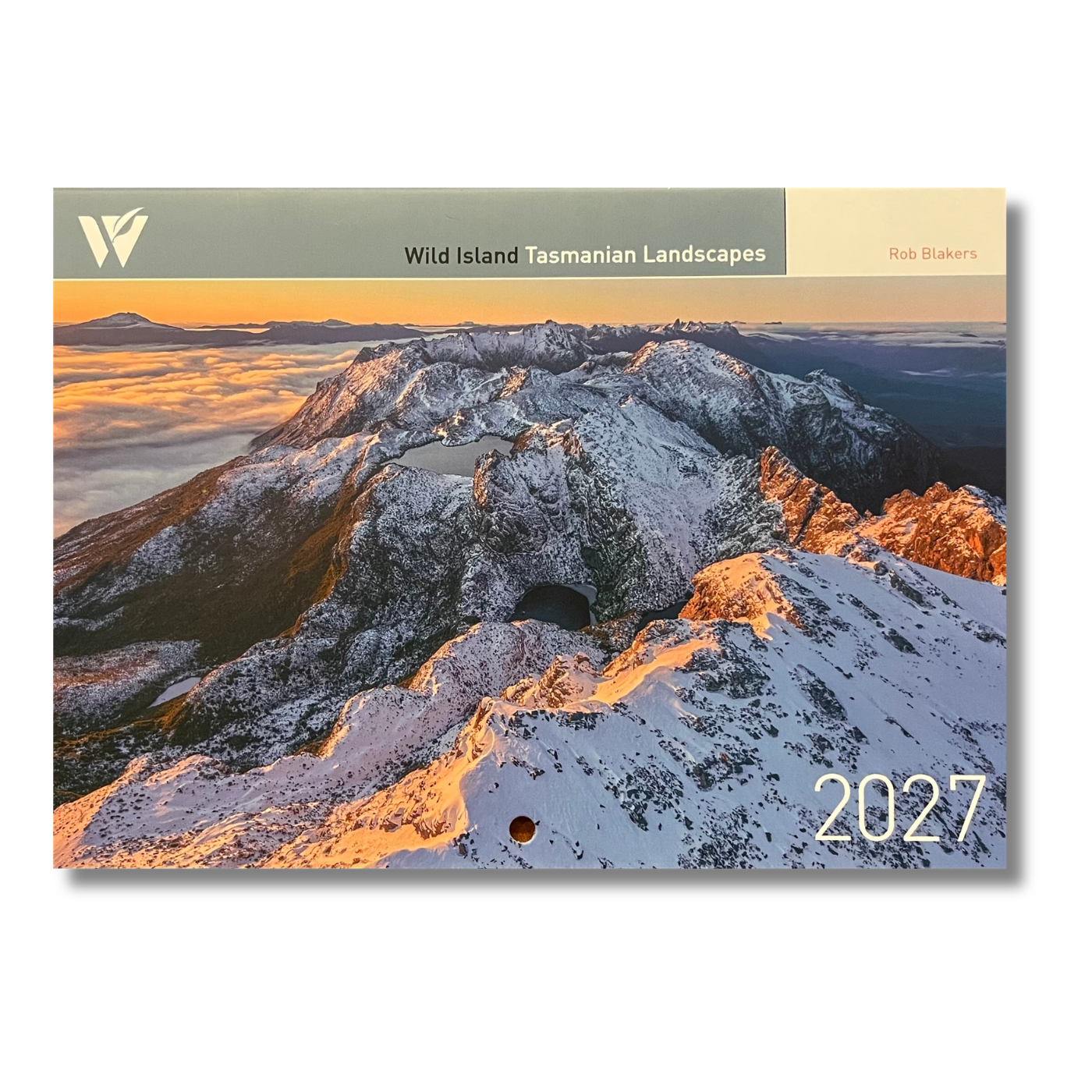 Wild Island Tasmanian Landscapes Calendar 2027 - Rob Blakers