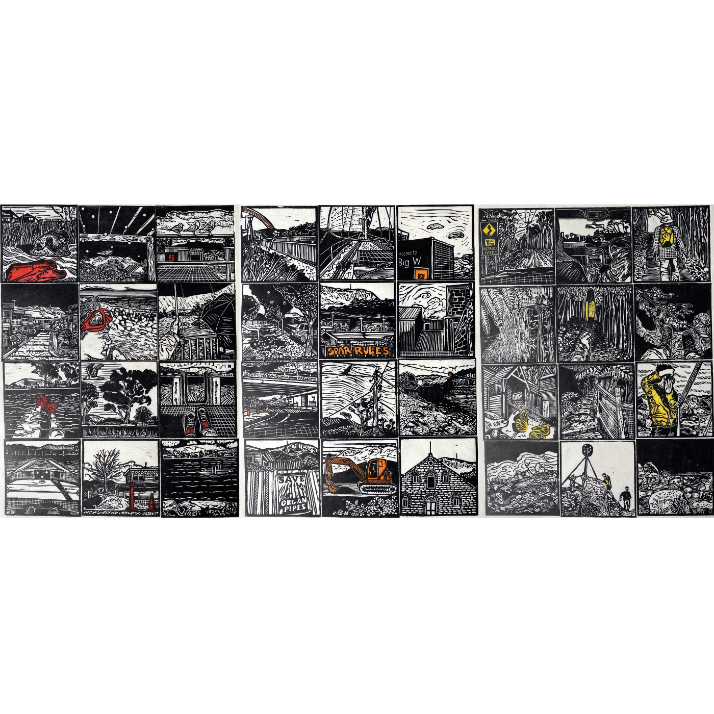 Belinda Hall - Thirty-six Views of Kunanyi: Sea to Summi