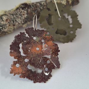 Hulley Jewellery - Foliose Wild Collection - Large Lichen Drops