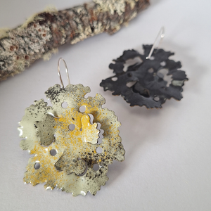 Hulley Jewellery - Foliose Wild Collection - Large Lichen Drops