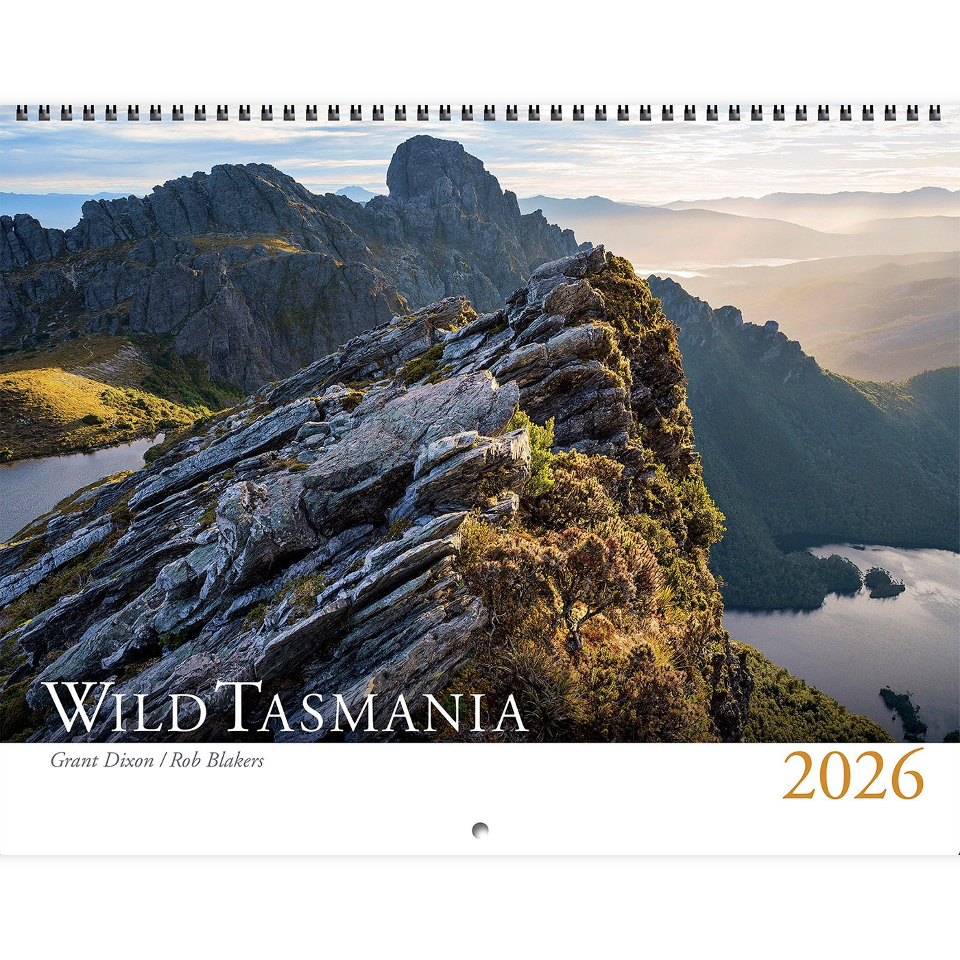 Wild Tasmania Calendar 2026 - Grant Dixon & Rob Blakers