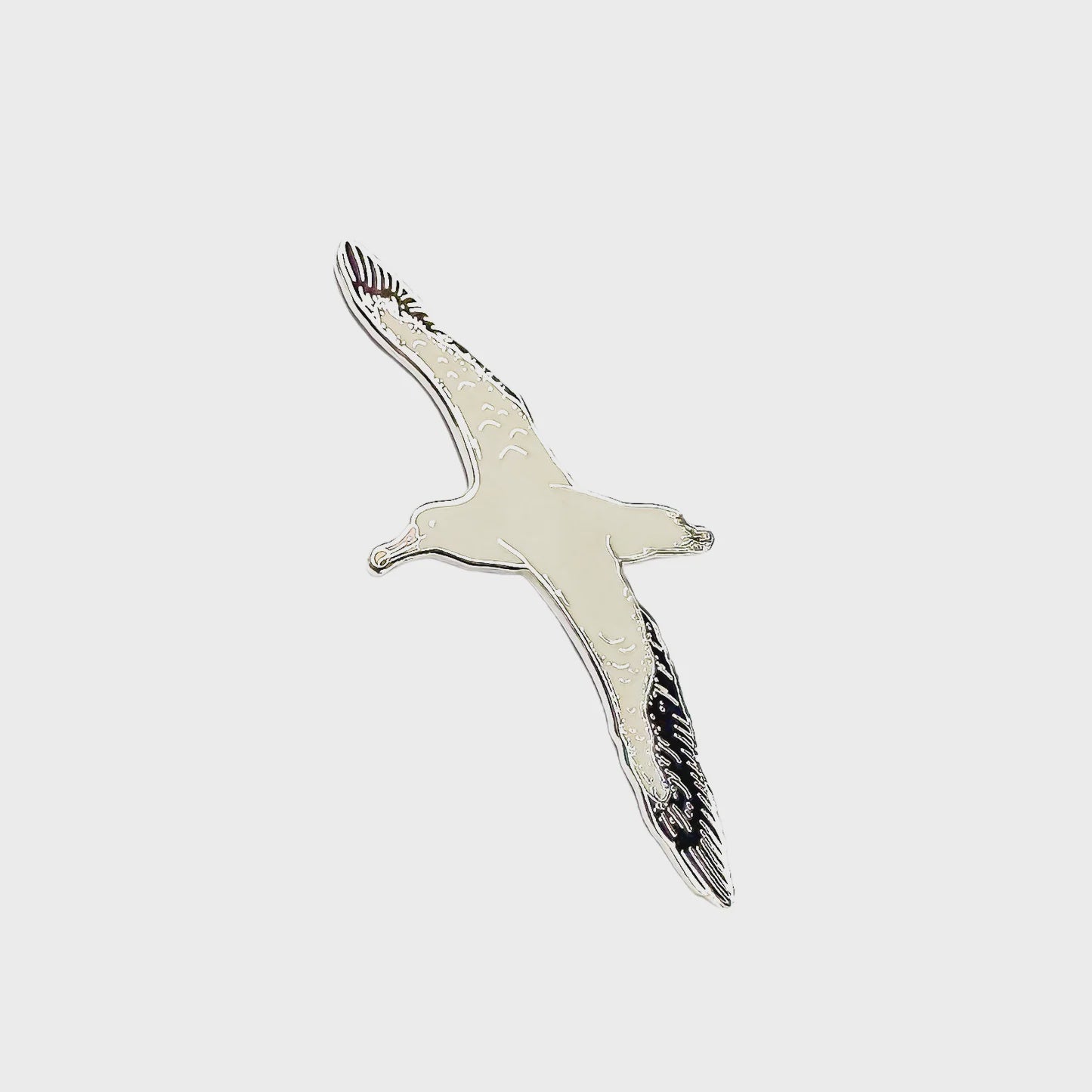 Red Parka - Enamel Pin - Albatross