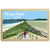 Red Parka - Wooden Magnet - Bruny Island