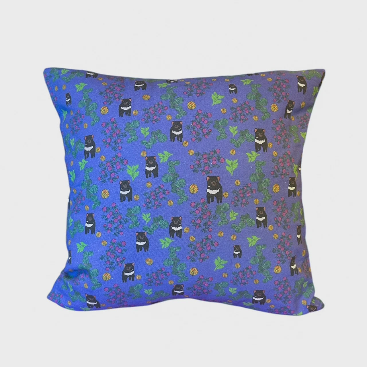 Red Parka - Cushion - Devil In Fagus