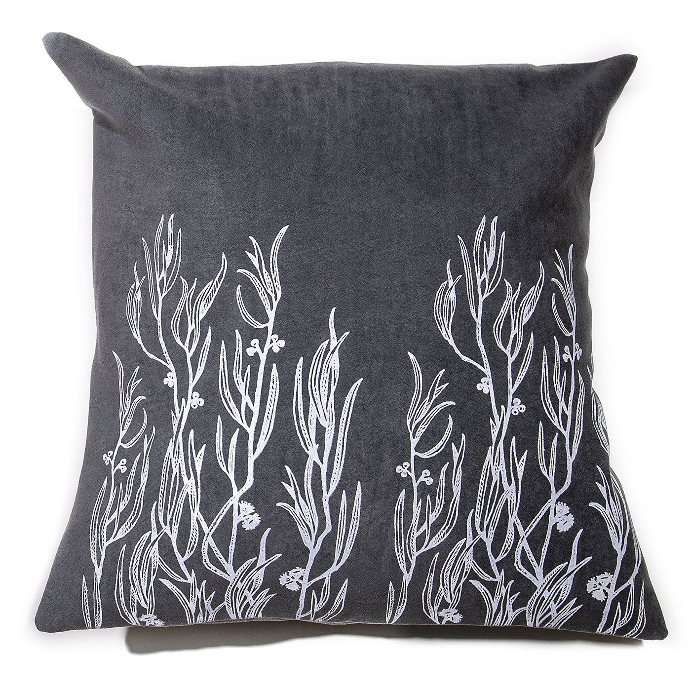 Stalley Briton - Cushion Cover - Peppermint - White on Charcoal (Discontinued)