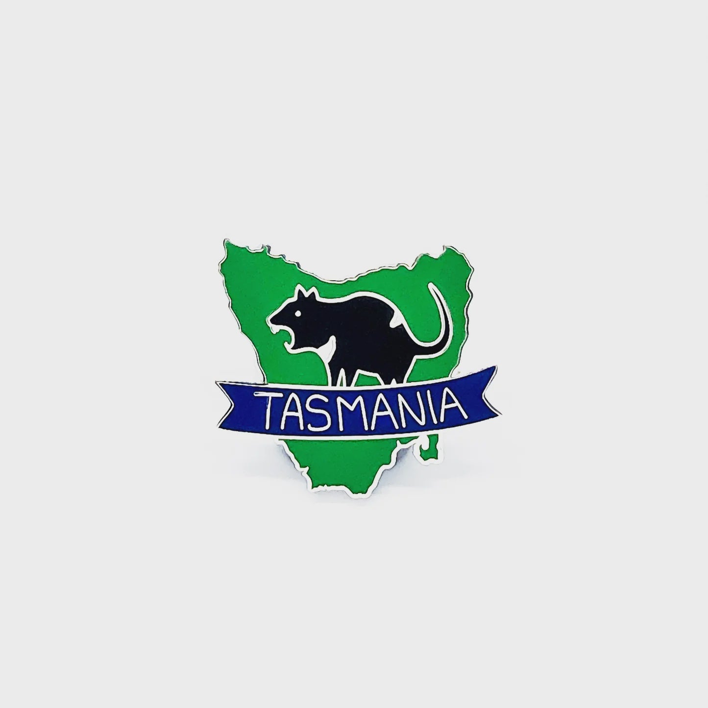 Red Parka - Enamel Pin - Tasmania