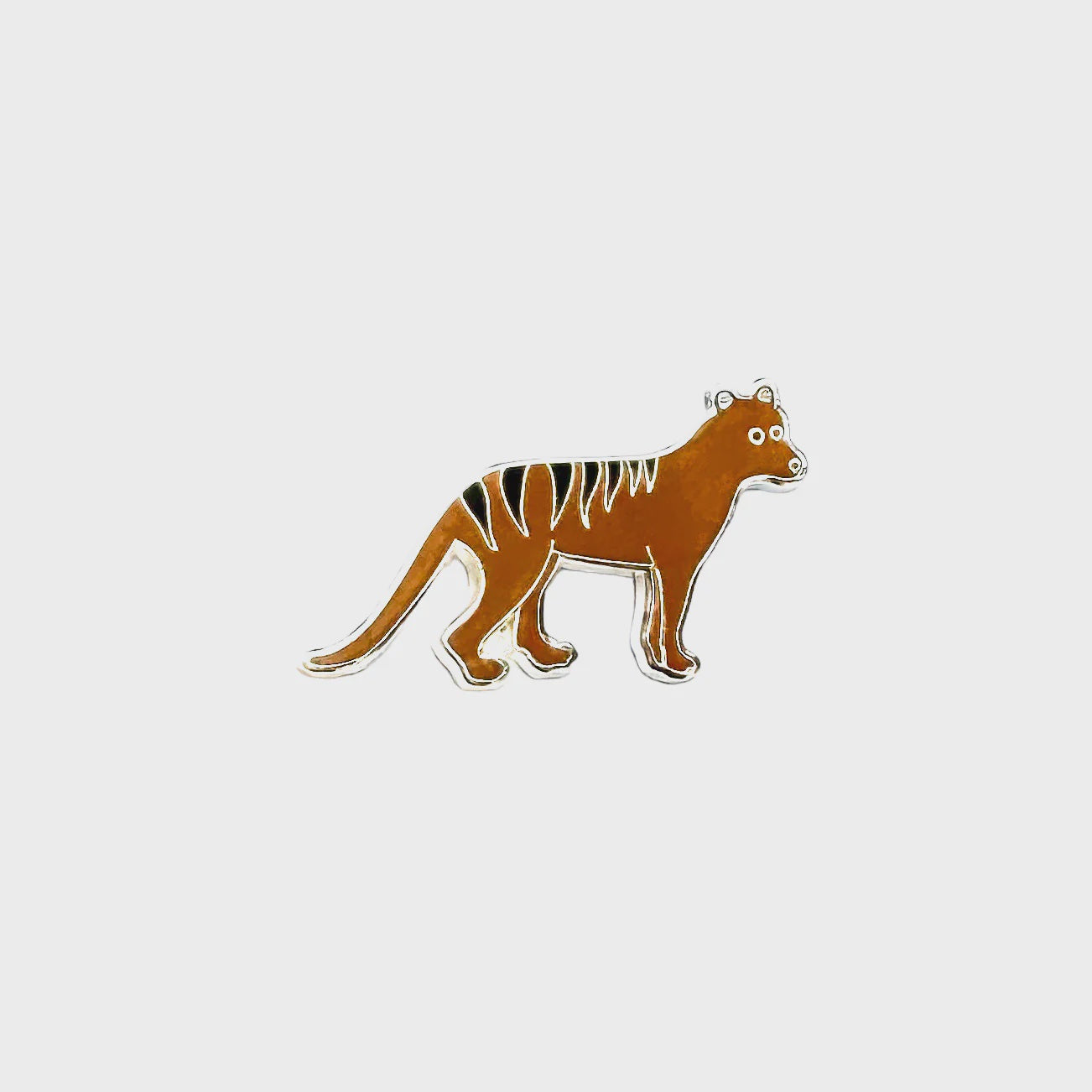 Red Parka - Enamel Pin - Thylacine
